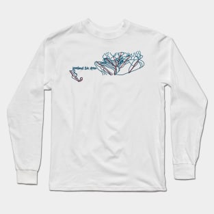 Loveland Ski Area Trail Map Long Sleeve T-Shirt